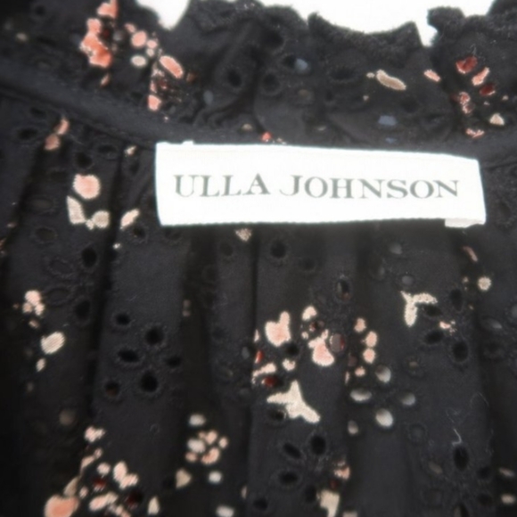 Ulla Johnson Josette Floral Lace Ruffle Cocktail Party Dress XS - Picture 6 of 12
